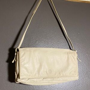 Vintage Max Studio Creamy Tan Shoulder Bag